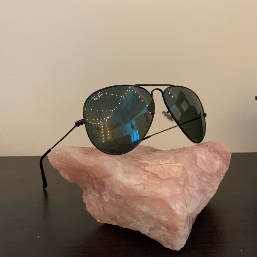 Black Ray Ban Avaitors